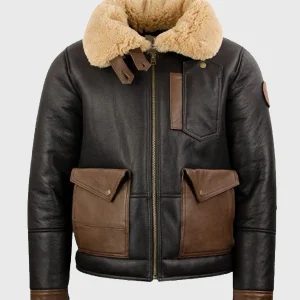 Men’s Shearling J-20 Pilot Sheepskin Jacket
