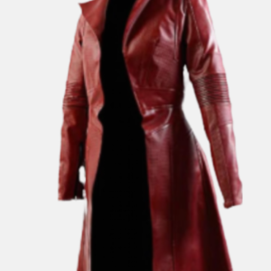 Red Trench coat