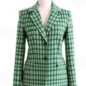 Cooper Green Houndstooth Blazer
