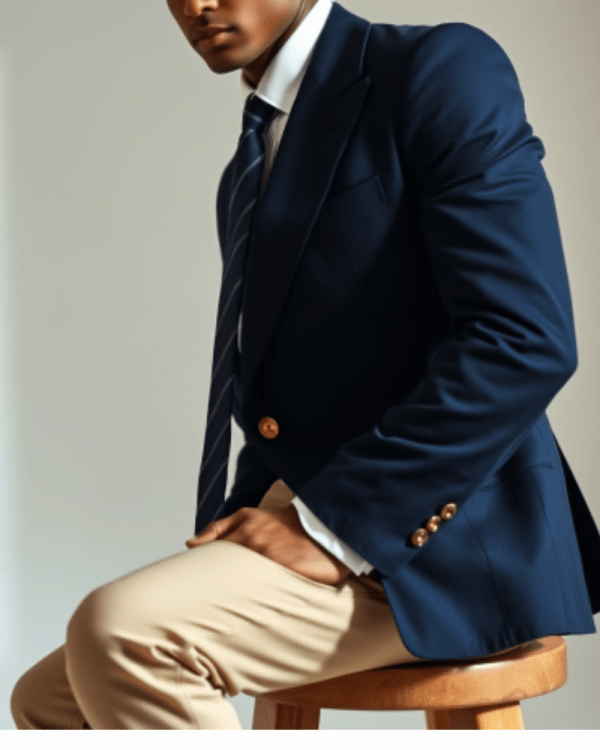 Wool Double-Breasted Blazer