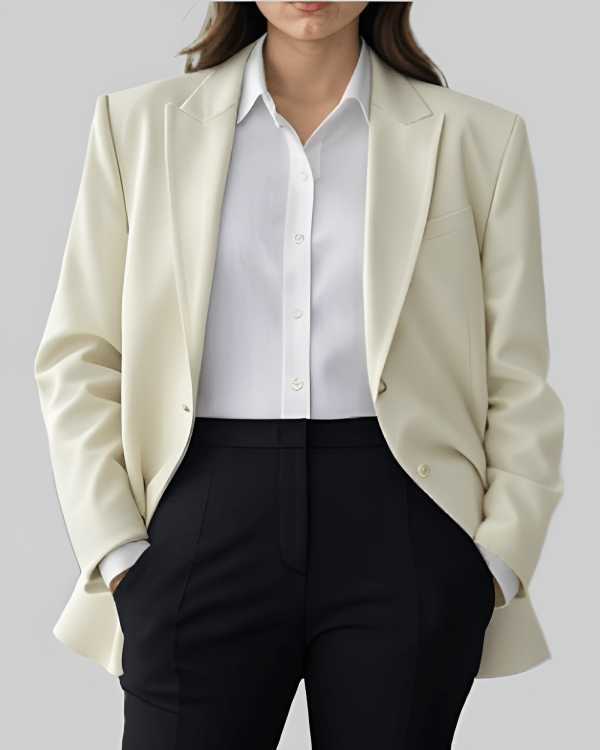 Off white Oversized Blazer