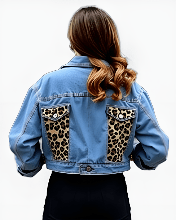 Patchwork Blue Denim Jacket