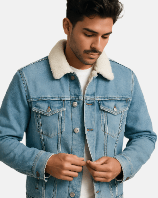 Sherpa Denim Jacket