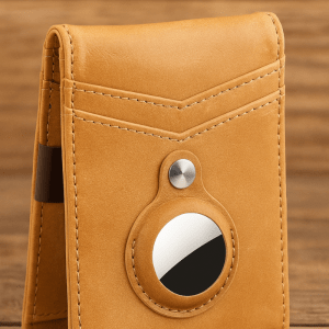 AirTags leather wallet manufacturing for USA market