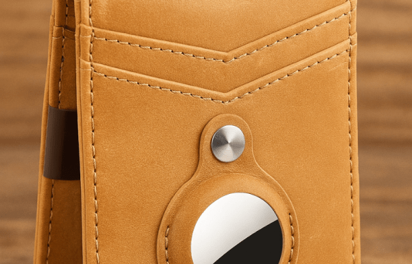 AirTags Leather Wallet with Case Holder