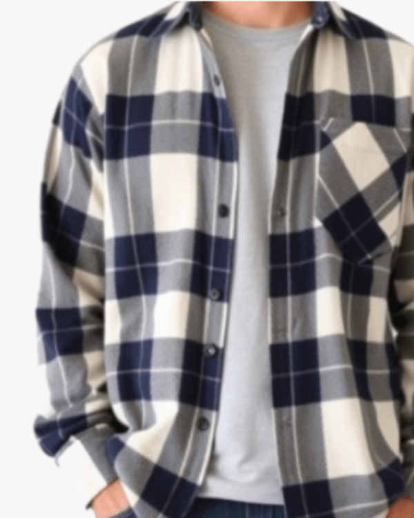 Full Sleeve Plaid Flannel Shirt