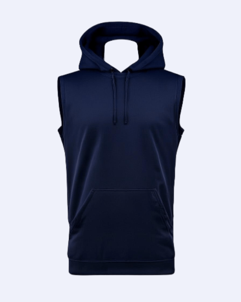 Sleeveless Pullover Hoodie