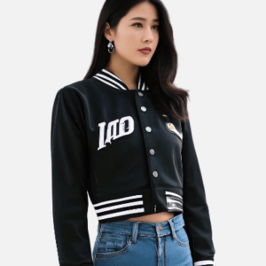 Cropped Varsity Jacket