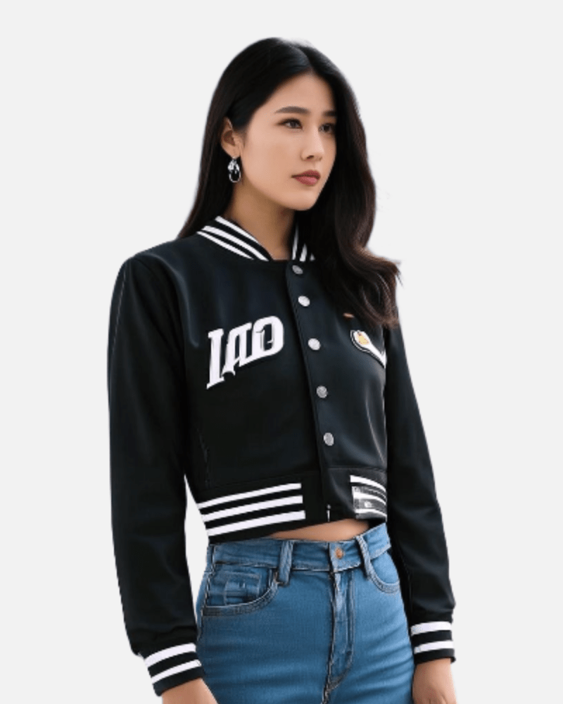 Women’s Cropped Varsity Jacket
