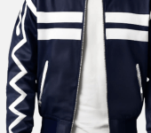 Colorblock Varsity Jacket