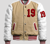 Varsity Jackets Leather Sleeves
