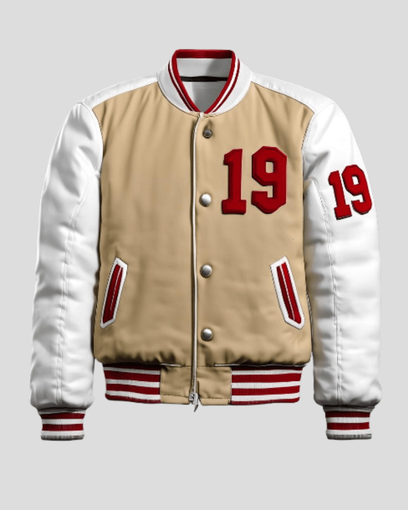 Custom Varsity Jacket Leather Sleeves