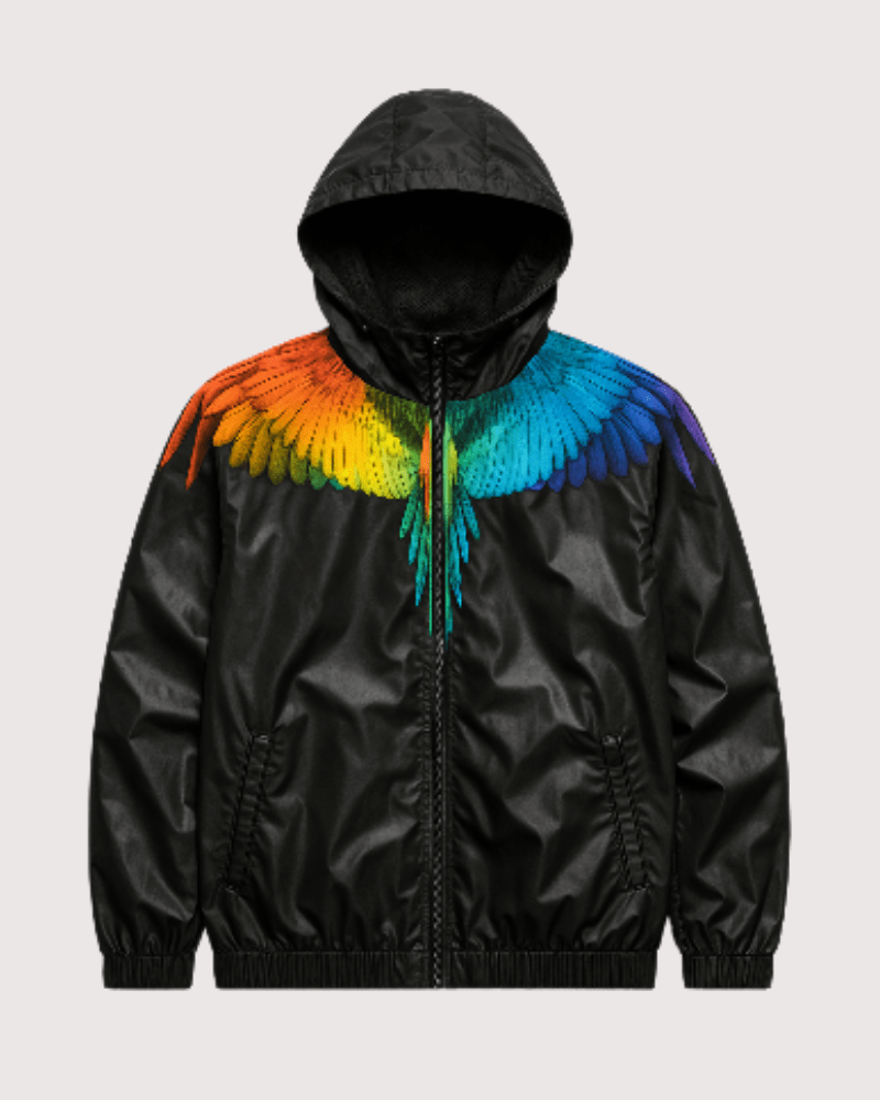 Rainbow Wings Windbreaker