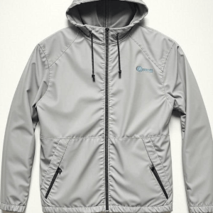Classic Hooded Windbreaker Jacket
