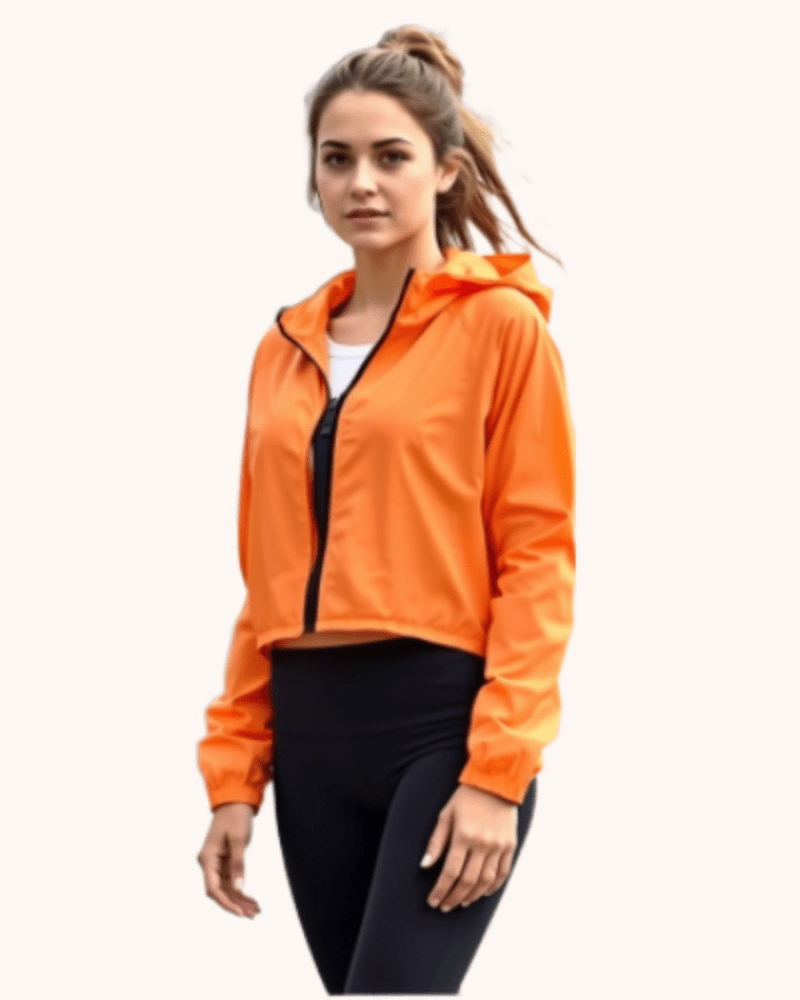 Women’s Lightweight Cropped Windbreaker