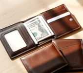 USA Trifold wholesale Leather Wallets for Men