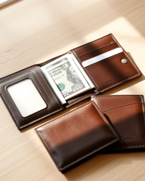 USA Trifold wholesale Leather Wallets for Men