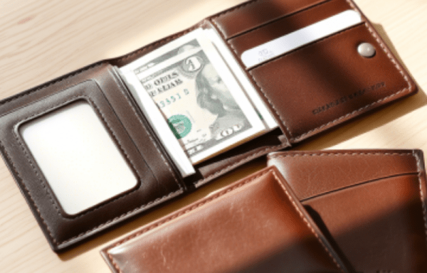 Trifold Leather Wallets for Men