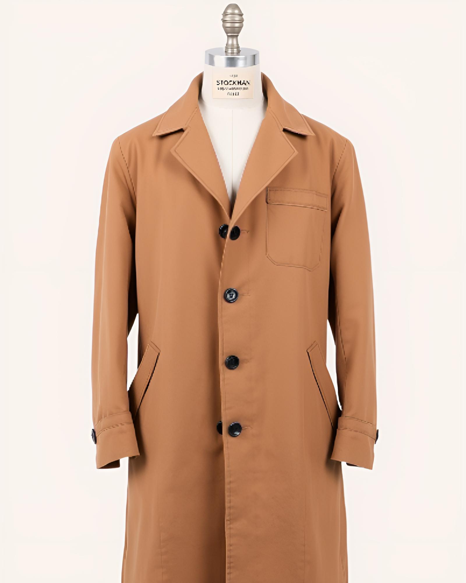 Classic long Windbreaker Coat