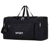 Black Sport Duffel Bag