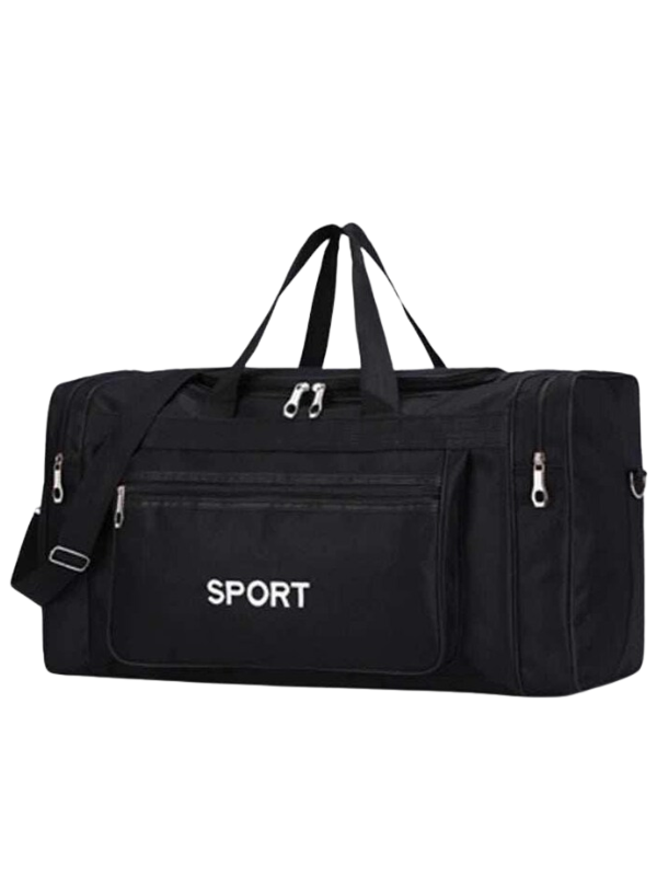 Black Sport Duffel Bag