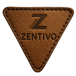 Custom Leather Patch with Triangular