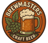Custom Sublimation Patch Brewmasters Craft Beer