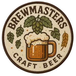 Custom Sublimation Patch Craft Beer