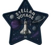 Custom Sublimation Patch Stellar Voyage