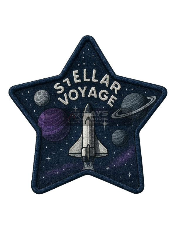Custom Sublimation Patch Stellar Voyage