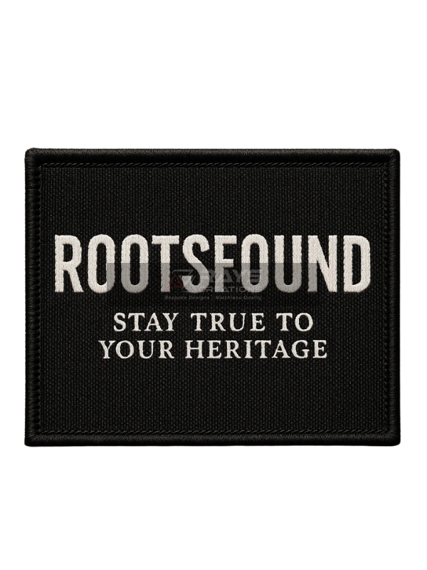 Custom Woven Patch ROOTSFOUND
