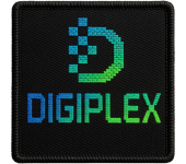 DIGIPLEX Custom Woven Patch Digital Pixel
