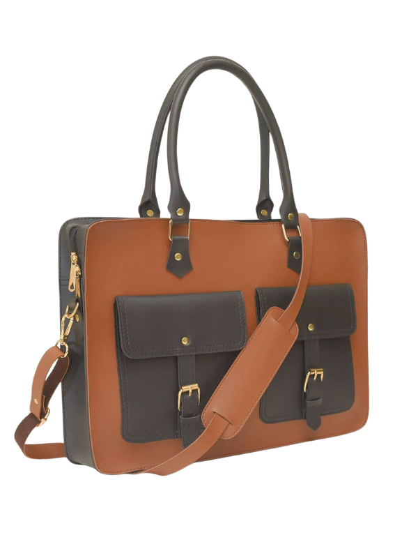 Durable Laptop Briefcase Bag with Shoulder Strap