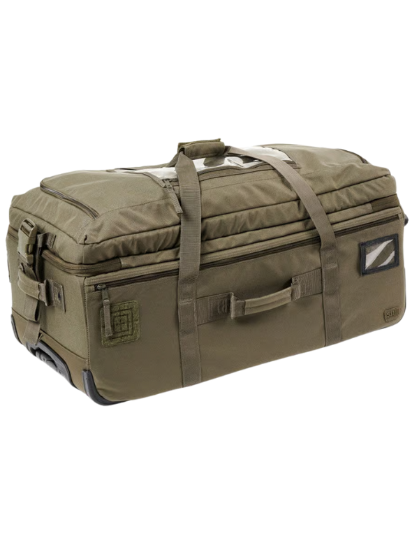 Heavy-Duty Tactical Wheeled Duffel Bag for All Terrain