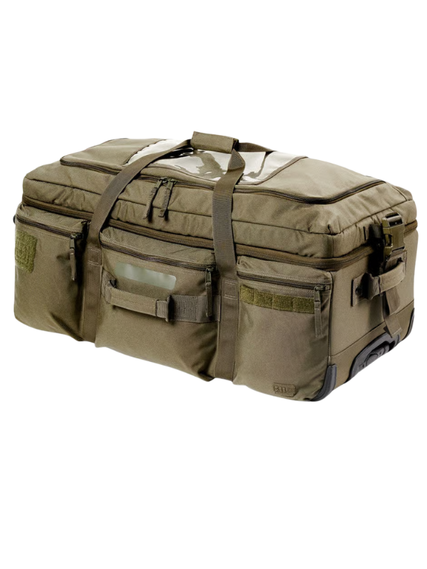 Heavy-Duty Tactical Wheeled Duffel Bag