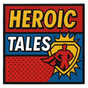 Heroic Tales Custom Patch Comic Superhero