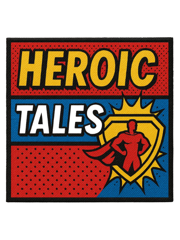 Heroic Tales Custom Patch Comic Superhero