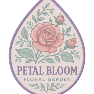 Petal Bloom Sublimation Patch Floral Garden