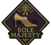 Sole Majesty Custom Patch Elegant Shoe