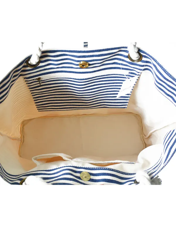 Stylish Womens Cotton Canvas Tote Handbag