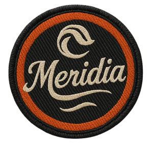 VENTARA Woven Patch Elegant Logo Design
