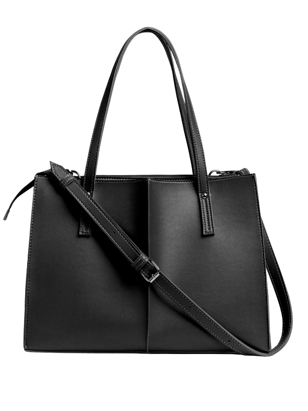 Women's Black Work Tote Bag