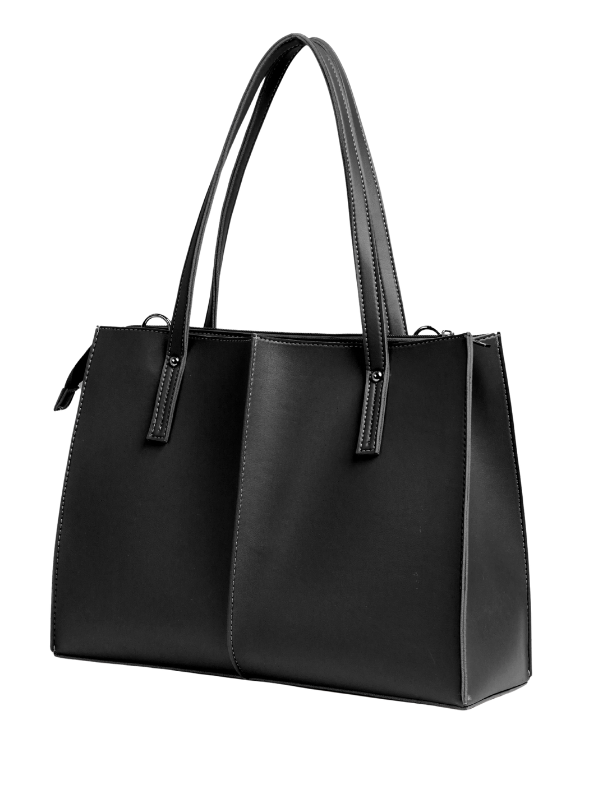 Womens Black Work Tote Bag