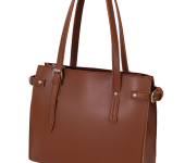 Women's Brown Satchel Tote Bag