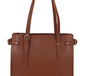 Womens Brown Satchel Tote Bag