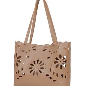 Women's Coffee Floral Tote Bag
