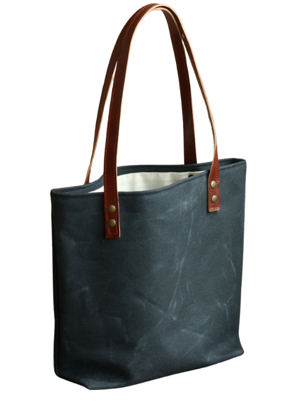 Womens Waxed Canvas Cotton Tote Bag