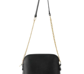ladies Black Pouch Crossbody Bag