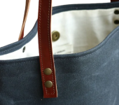 ladies Waxed Canvas Cotton Tote Bag