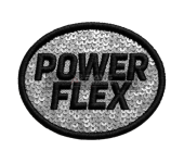 Powerflex Muscle Arm Custom Sequin Patch for Jacket